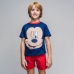 Pijama Infantil Mickey Mouse Vermelho