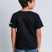 Детски Тениска с къс ръкав The Mandalorian Черен