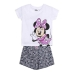 Set de lenjerie/haine Minnie Mouse Alb