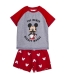 Ljetna Pidžama za Dječake Mickey Mouse Crvena Siva