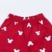 лятната пижама за деца Mickey Mouse Червен Сив