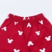 Sommerpyjamas for gutter Mickey Mouse Rød Grå