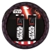 Stuurhoes + kussentjes voor veiligheidsgordel Star Wars Darth Vader Universeel Zwart 3 Onderdelen