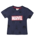 T-Shirt met Korte Mouwen voor kinderen Marvel Donkerblauw