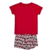 Pyjama D'Été Minnie Mouse Rouge