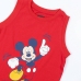 Fiú Nyári Pizsamát Mickey Mouse Piros