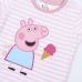 Детский Футболка с коротким рукавом Peppa Pig Розовый