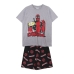 Pyjama Deadpool Grijs (Volwassenen) Mannen