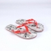 Chanclas para Hombre Marvel Rojo Gris