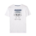 Kortærmet T-shirt til Mænd Stitch Hvid