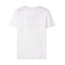 Heren-T-Shirt met Korte Mouwen Stitch Wit