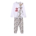 Pijama Looney Tunes Cinzento Mulher