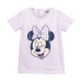 Otroške Majica s Kratkimi Rokavi Minnie Mouse Vijoličasta