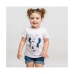 Tricou cu Mânecă Scurtă pentru Copii Minnie Mouse Mov