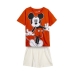Piżama Dziecięcy Mickey Mouse Czerwony