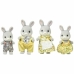 Babakészlet Sylvanian Families Family Gray Rabbit