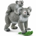 Conjunto Animais Selvagens Schleich Koala Mother and Baby