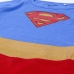 Kleid Superman Blau Rot