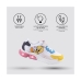 Turnschuhe mit LED Looney Tunes Bunt