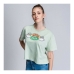 Dames-T-Shirt met Korte Mouwen Friends Lichtgroen