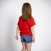 T-Shirt met Korte Mouwen voor kinderen Minnie Mouse Rood