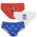 Pakke med boxershorts Sonic 3 enheder Multifarvet