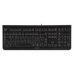 Klaviatuur Cherry JK-0800DE-2 Must Hispaaniakeelne Qwerty QWERTZ