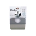 Toilet Roll Holder Berilo W3100-13 Steel ABS 13,5 x 17 x 3 cm (12 Units)