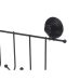 Door Coat Rack Berilo CN-W6753-4P Black Steel ABS 39 x 16 x 4,9 cm (12 Units)