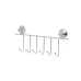 Door Coat Rack Berilo CN-W6753-4 Steel ABS 39 x 16 x 4,5 cm (12 Units)