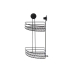 Shower Support Berilo CN-W6753-5P Black Steel ABS 26 x 39 x 19 cm (6 Units)