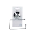 Toilet Roll Holder Berilo W3100-12B Steel ABS 12 x 14 x 3,5 cm (12 Units)