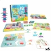 Juego Educativo Peppa Pig Edu Games Collection 24,5 x 0,2 x 24,5 cm (6 Unidades) 10 en 1