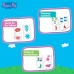 Pedagogisk Spill Peppa Pig Edu Games Collection 24,5 x 0,2 x 24,5 cm (6 enheter) 10 i 1