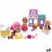 Playset Colorbaby Bella 4 Unidades 5,5 x 12 x 3,5 cm Animais de Estimação