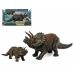 Set med 2 dinosaurier 2 antal 32 x 18 cm