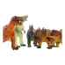 Dinosaurus DKD Home Decor 6 kusů 48 x 23 x 34,5 cm Měkký