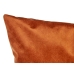 Blazina Poliester Žamet Oranžna (45 x 15 x 60 cm)