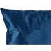 Kussen Fluweel Blauw Polyester (45 x 13 x 45 cm)