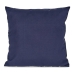 Coussin Velours Bleu Polyester (45 x 13 x 45 cm)