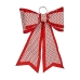 Lasso Christmas bauble 40 x 60 cm Red White PVC