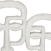 Figura Decorativa Face Branco Poliresina (27 x 32,5 x 10,5 cm)