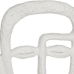 Figura Decorativa Face Branco Poliresina (19,5 x 38 x 10,5 cm)