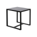 Tafel met twee stoelen Home ESPRIT Zwart Staal 59 x 61,5 x 74 cm