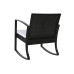 Стол и 2 стула Home ESPRIT Чёрный Сталь 59 x 61,5 x 74 cm