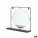 Nástěnné zrcadlo Černý Kov Dřevo MDF 33,7 x 30 x 10 cm (4 kusů)