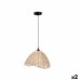 Taklampa Naturell Rattan 60 W Konformad 220 -240 V 34 x 20 x 30 cm (2 antal)