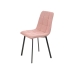 Cadeira Cor de Rosa Tecido 45 x 89 x 53 cm Elegante (4 Unidades)