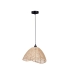 Lampadario Naturale Rattan 60 W Conica 220 -240 V 34 x 20 x 30 cm (2 Unità)