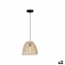 Plafondlamp Natuurlijk Rotan Conisch 25 x 21 x 25 cm (2 Stuks)